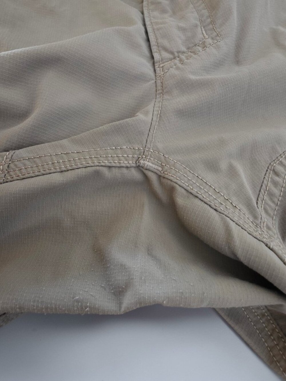 The North Face Convertible Hiking Pants Mens 36 Zip Off Khaki Nylon Outdoor - Picture 6 of 16